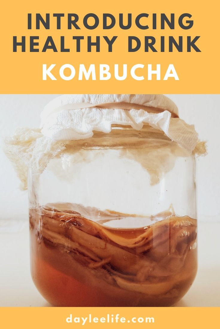 Kombucha is a fermented black tea full of probiotics that make your gut healthy. It is a naturally carbonated tea with a variety of flavors.